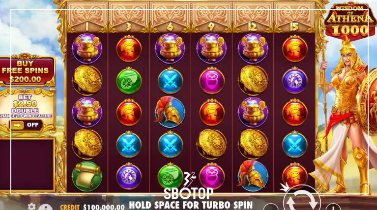 SBOTOP Wisdom of Athena 1000