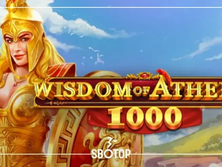 SBOTOP: Wisdom of Athena 1000, Slot Game Mitologi Yunani dengan Sensasi Menang Maksimal